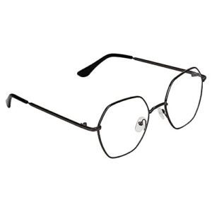 CREEK Blue Light Blocking Blue Cut Zero Power anti-glare Rectangular Eyeglasses