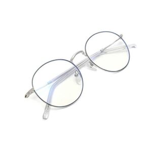 ZÃRO D Clean Lens Round Blue Light Blocking Glasse