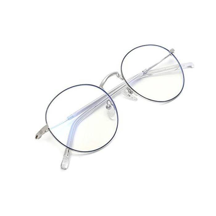 ZÃRO D Clean Lens Round Blue Light Blocking Glasse