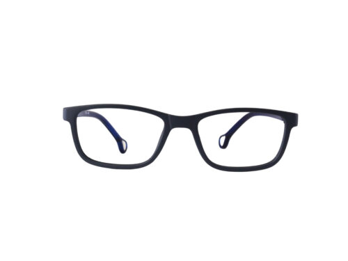 Lensoffer Kids Full Rim Black & Blue Frame