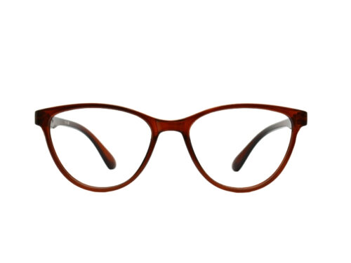 Lensoffer Orange Transparent Colour Full Rim Frame