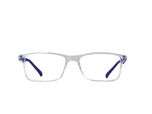 Lensoffer Full Rim White & Purple Colour Frame