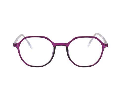 Lensoffer Purple & White Full Rim Frame