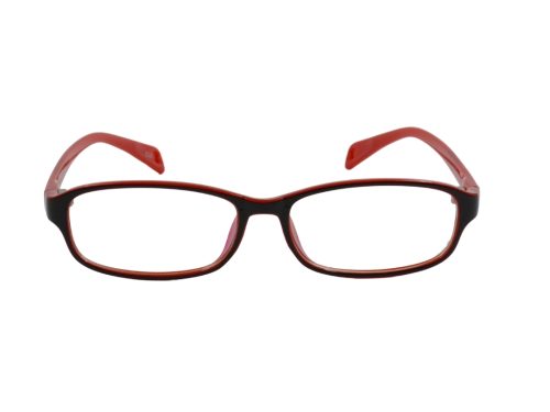 Lensoffer Red & Black Printed Full Rim Frame