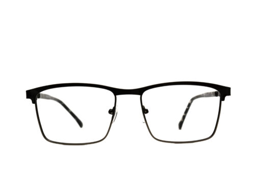 Lensoffer Black & White Pattern Full Rim Frame