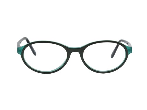 Lensoffer Black & Green Full Rim Frame