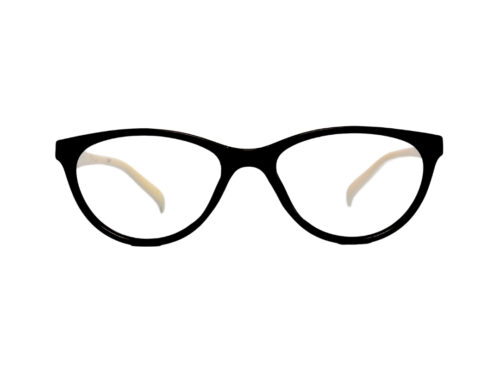 Lensoffer White & Black Full Rim Frame