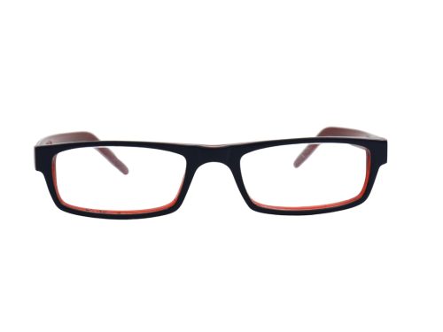 Lensoffer Black & Red Full Rim Frame