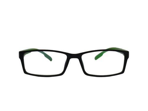 Lensoffer Black & Green Full Rim Frame