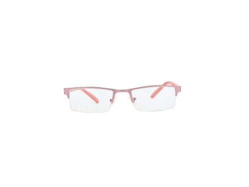 Lensoffer Pink Half Rim Frame