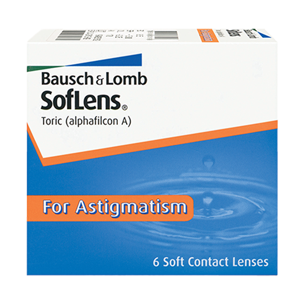 Bausch & Lomb SofLens Toric for Astigmatism (6 Lenses)