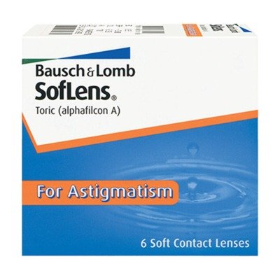 Bausch & Lomb SofLens Toric for Astigmatism (6 Lenses)