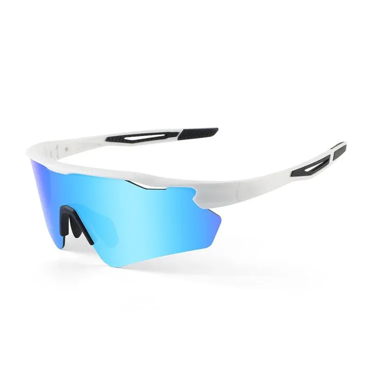 LO SPORT GripFit Adjustable-Temple Mercury Sports Sunglasses - front view
