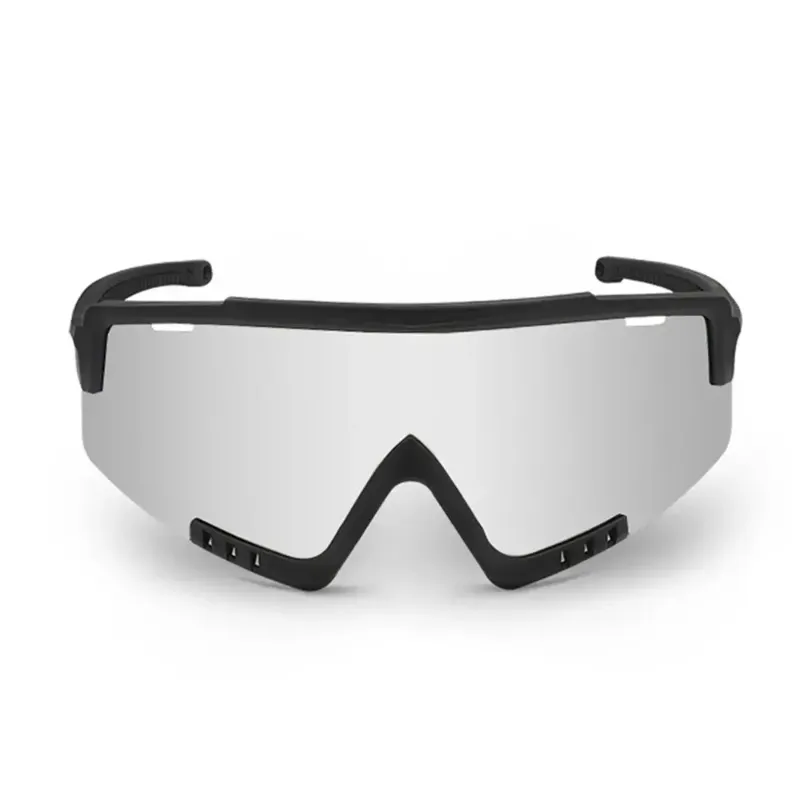 LO SPORT S3231 Mercury Mirror Baseball Sunglasses - angle view