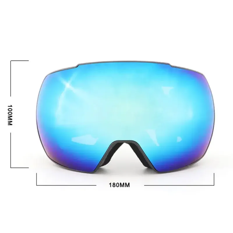 LO SPORT S3319 Anti-Fog Ski Goggles - angle view