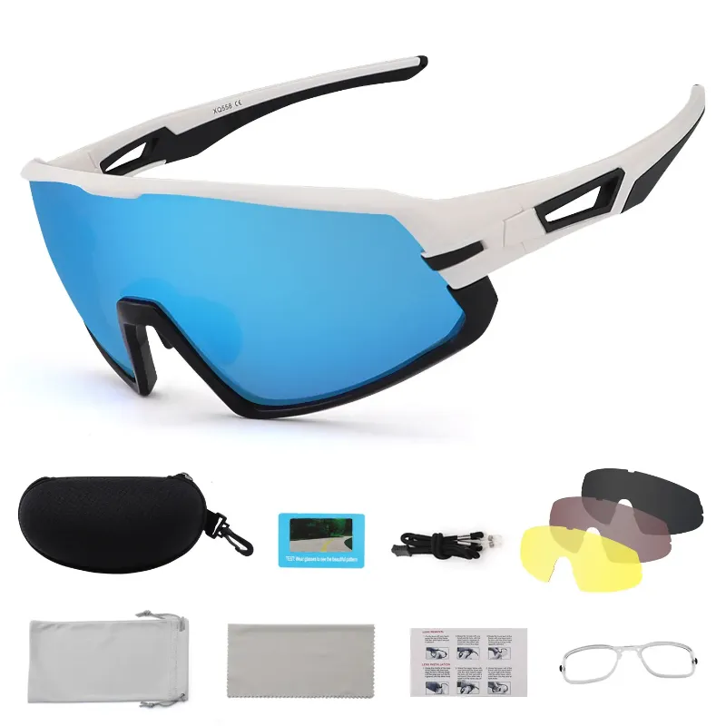 LO SPORT S3333 Polarized Mercury MTB Sunglasses - detail view