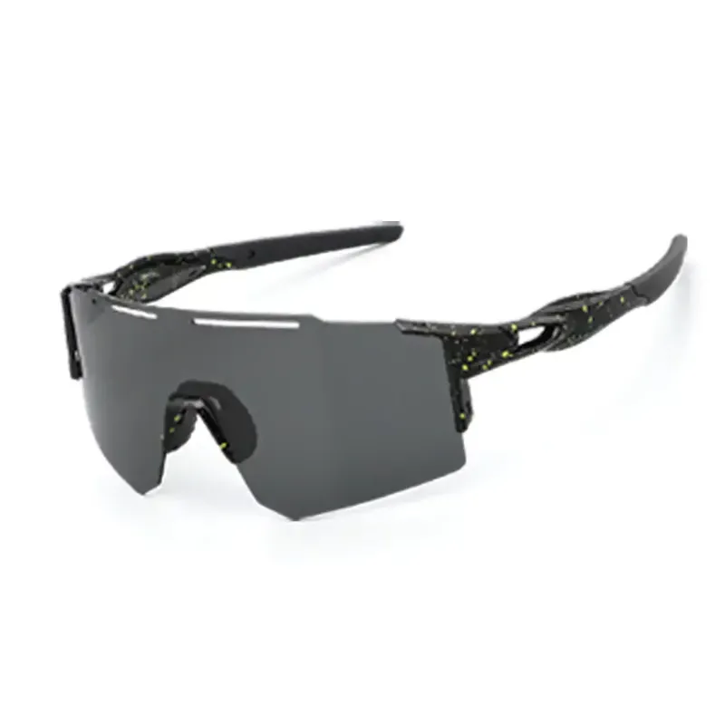 LO SPORT S3339 UV400 Rimless MTB Sunglasses - front view