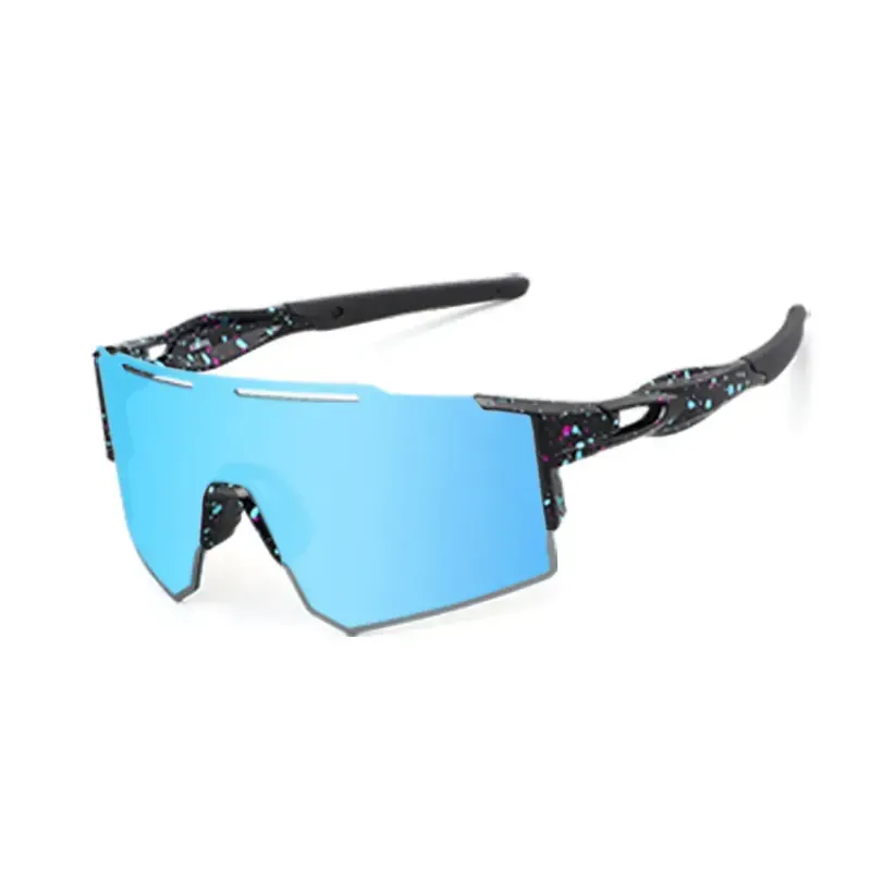 LO SPORT S3339 UV400 Rimless MTB Sunglasses - angle view