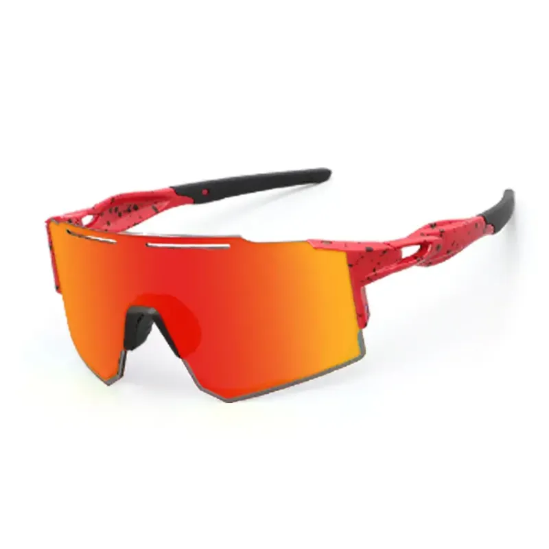 LO SPORT S3339 UV400 Rimless MTB Sunglasses - detail view