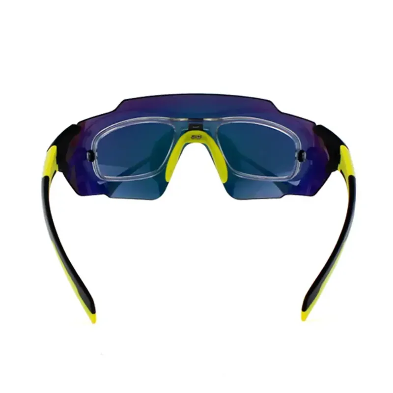 LO SPORT S3345 Polarized Rimless MTB Sunglasses - detail view