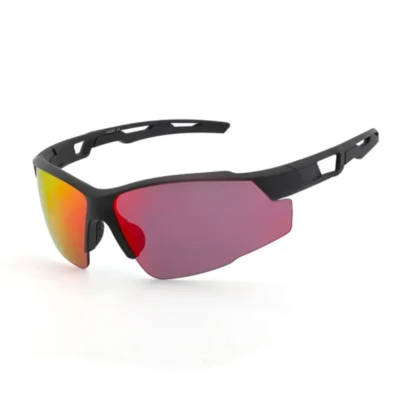 LO SPORT S3351 Polarized Full-Frame MTB Sunglasses - front view