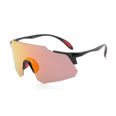 LO SPORT S3363 Polarized Mercury Rimless Fishing Sunglasses - front view