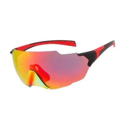 LO SPORT S3383 Polarized Mercury Cycling Sunglasses - front view