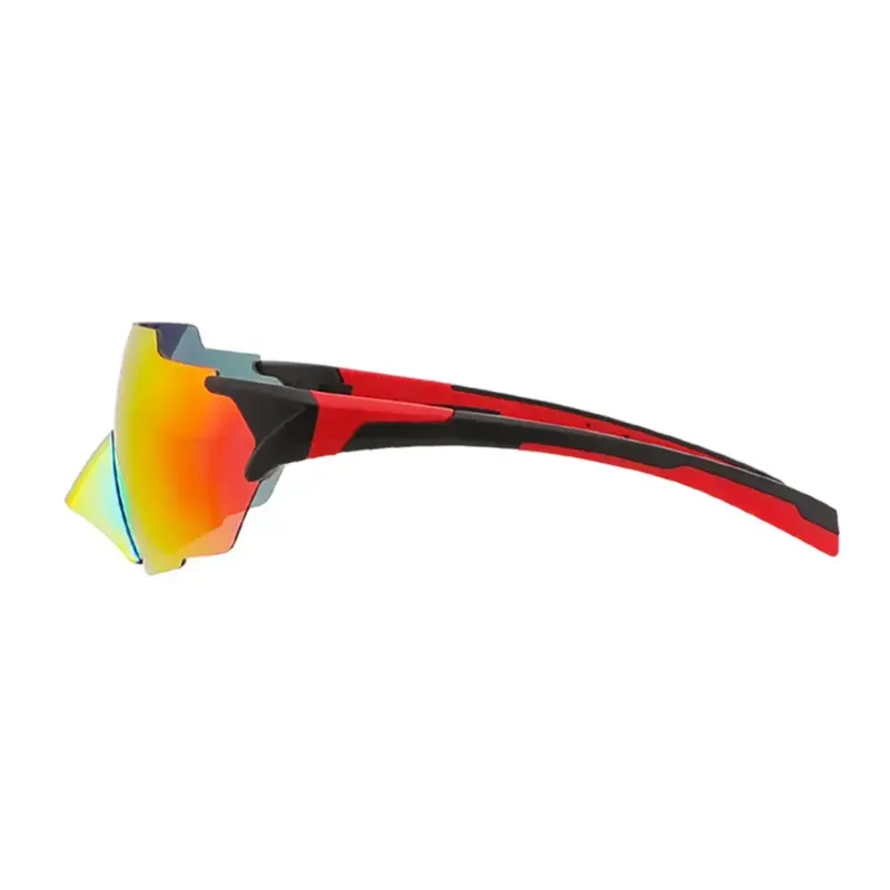 LO SPORT S3383 Polarized Mercury Cycling Sunglasses - angle view