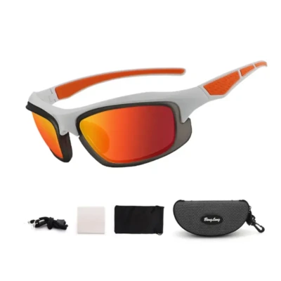 LO SPORT S3470 UV400 Shield TR90 Baseball Sunglasses for Kids - front view
