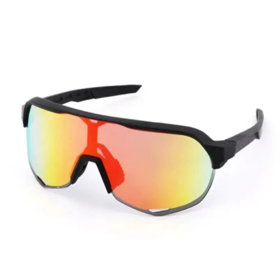 LO SPORT S3476 Polarized Mercury Half-Rim Cycling Sunglasses - front view