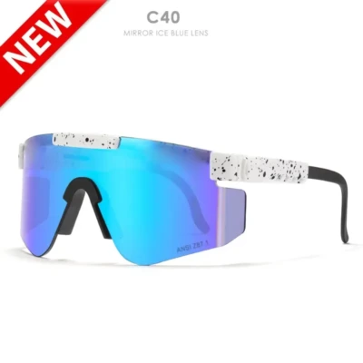 LO SPORT S3483 Polarized Cycling Sunglasses - front view