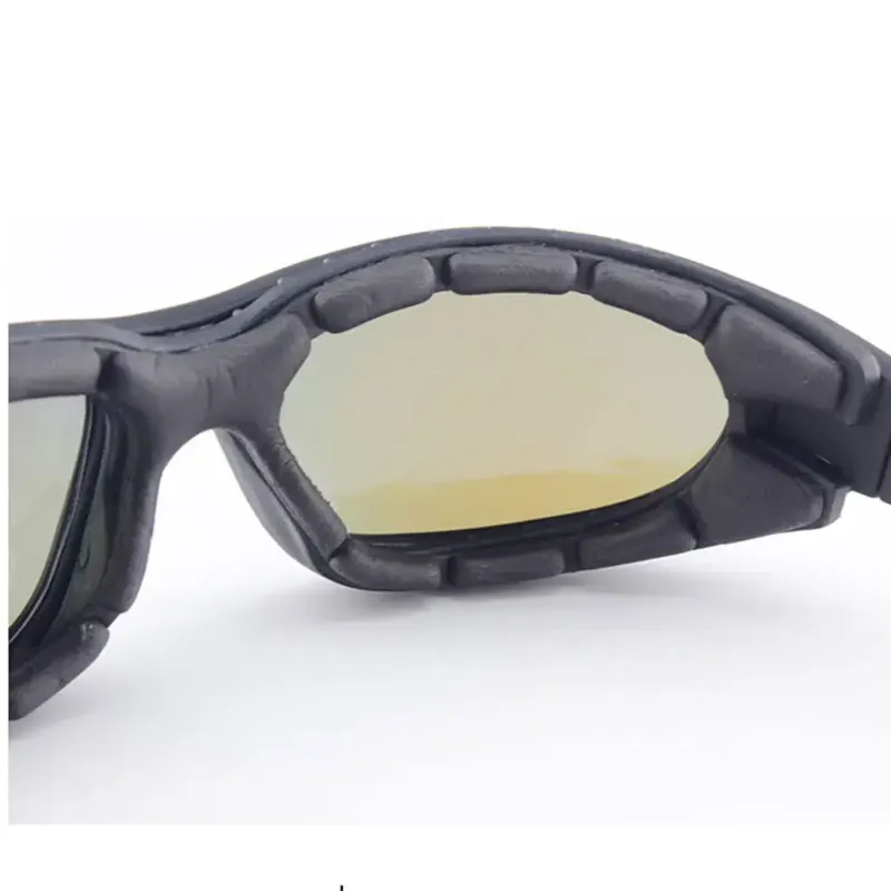 LO SPORT S3496 Polarized Mercury Full-Frame Fishing Sunglasses - angle view