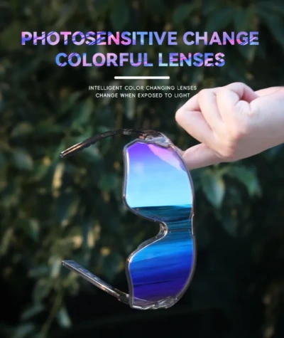 LO SPORT S4828 Photochromic Sports Sunglasses - front view