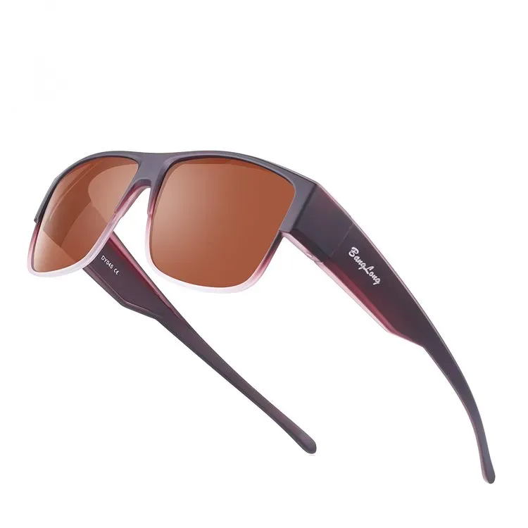 LO SPORT S5112 Polarized Mercury Fit-Over Sunglasses - angle view