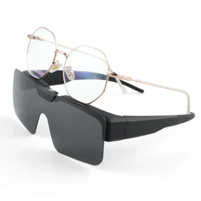 LO SPORT S5137 Polarized Fit-Over Sunglasses - front view