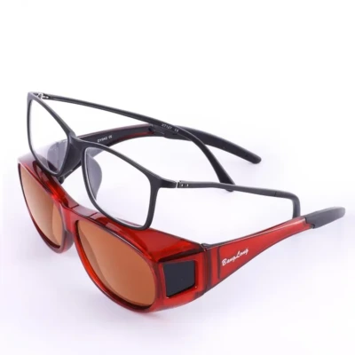 LO SPORT S5162 Polarized Fit-Over Sunglasses - front view