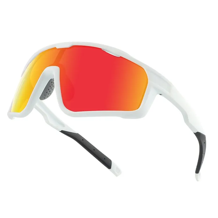 LO SPORT S5443 Polarized Mercury TR90 Sports Sunglasses - angle view