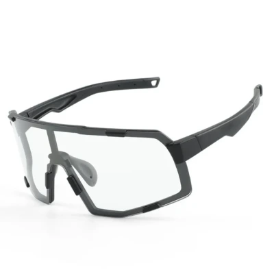 LO SPORT S5649 Mercury Mirror Rimless Sports Sunglasses - front view