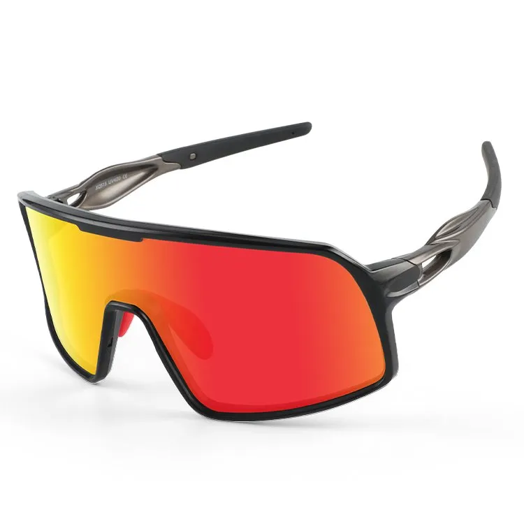 LO SPORT S5745 Polarized Mercury Shield MTB Sunglasses - front view