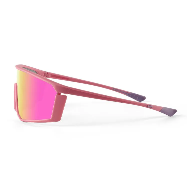 LO SPORT S5817 Polarized Rimless Cycling Sunglasses - detail view