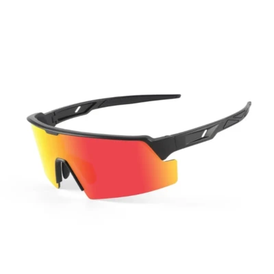 LO SPORT ShieldMax TR90 Mercury Shield Cycling Sunglasses - front view